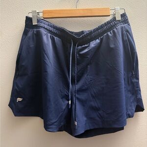 Fabletics Women’s Shorts Women’s L Blue Athletic Shorts w/ Pockets & Drawstring